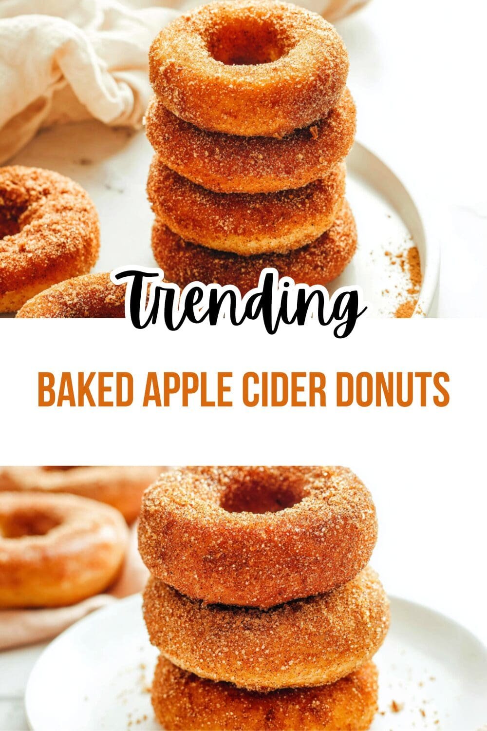 Baked Apple Cider Donuts