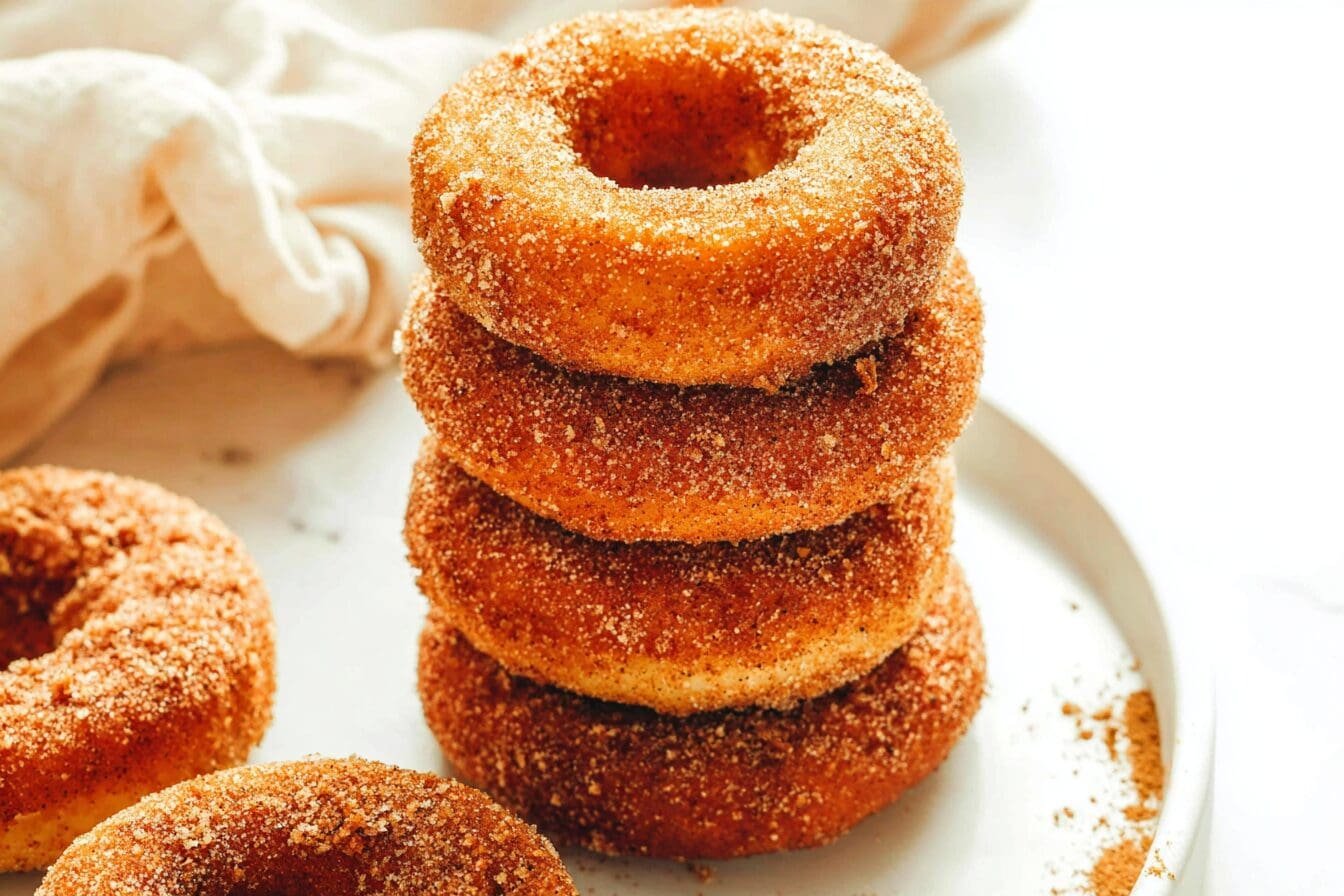 Baked Apple Cider Donuts