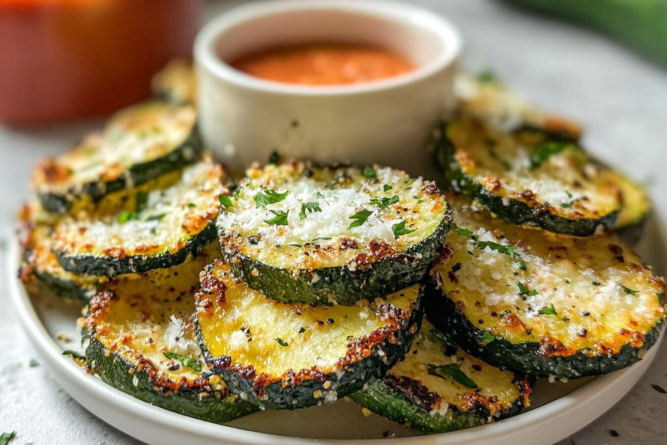 Baked Parmesan Zucchini