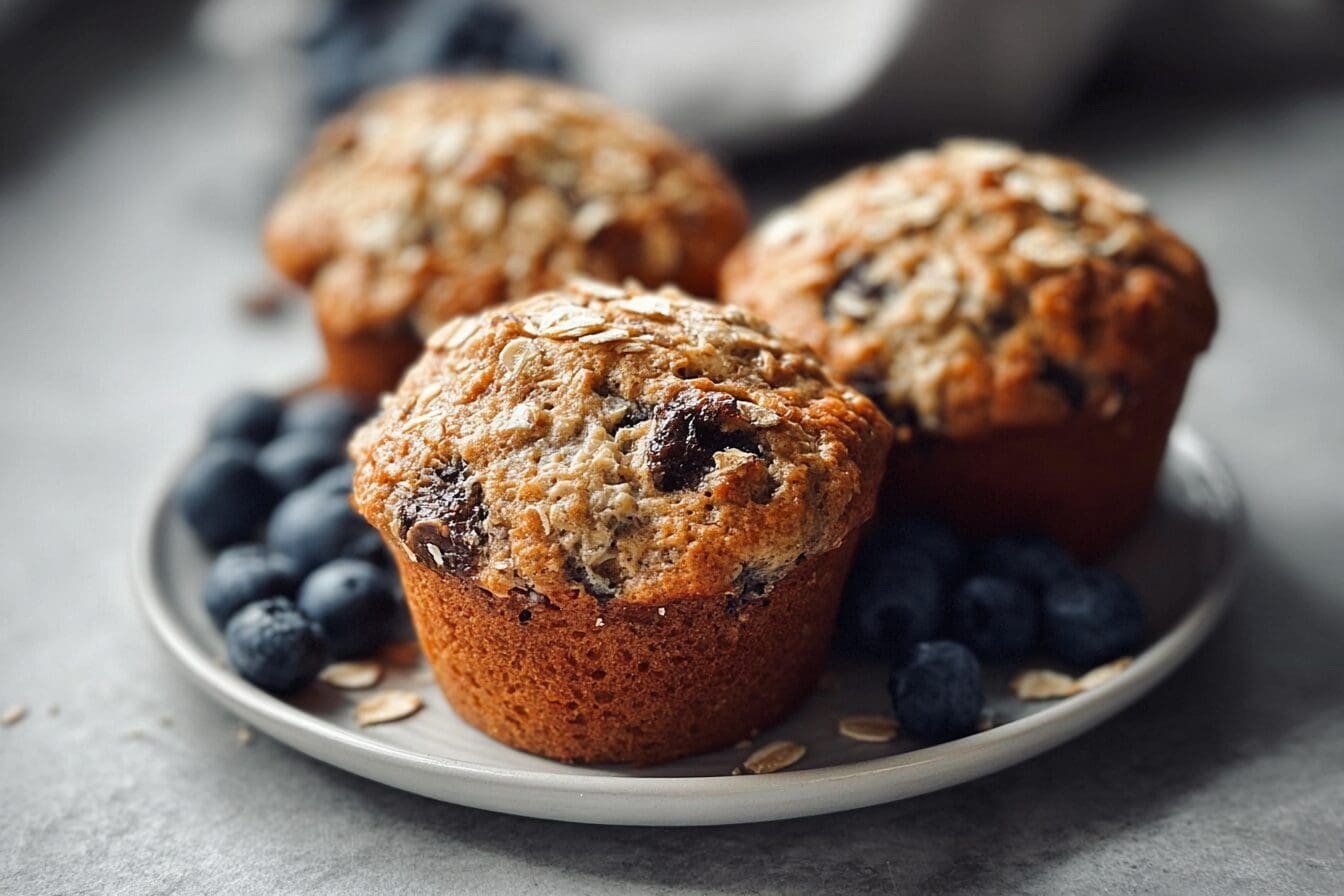 Banana Oatmeal Muffins