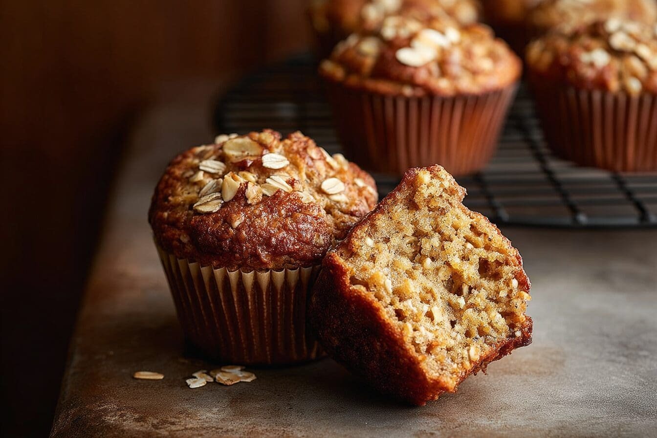 Banana Oatmeal Muffins Recipe