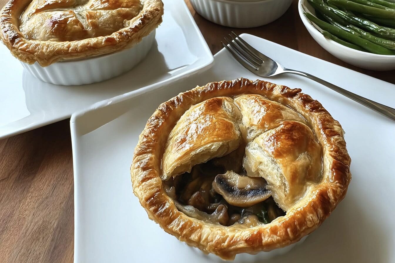 Beef And Mushroom Pot Pies