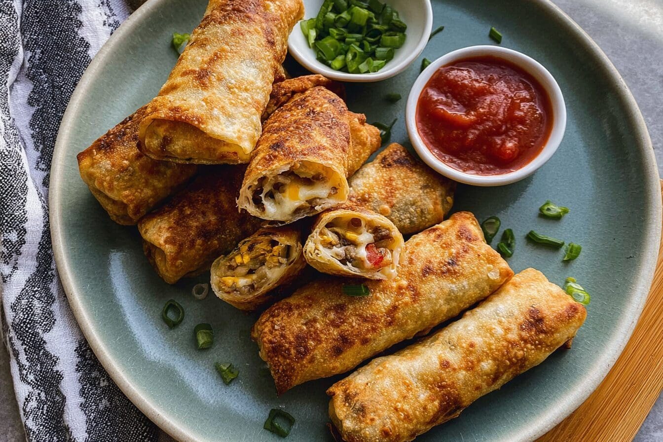 Breakfast Egg Rolls