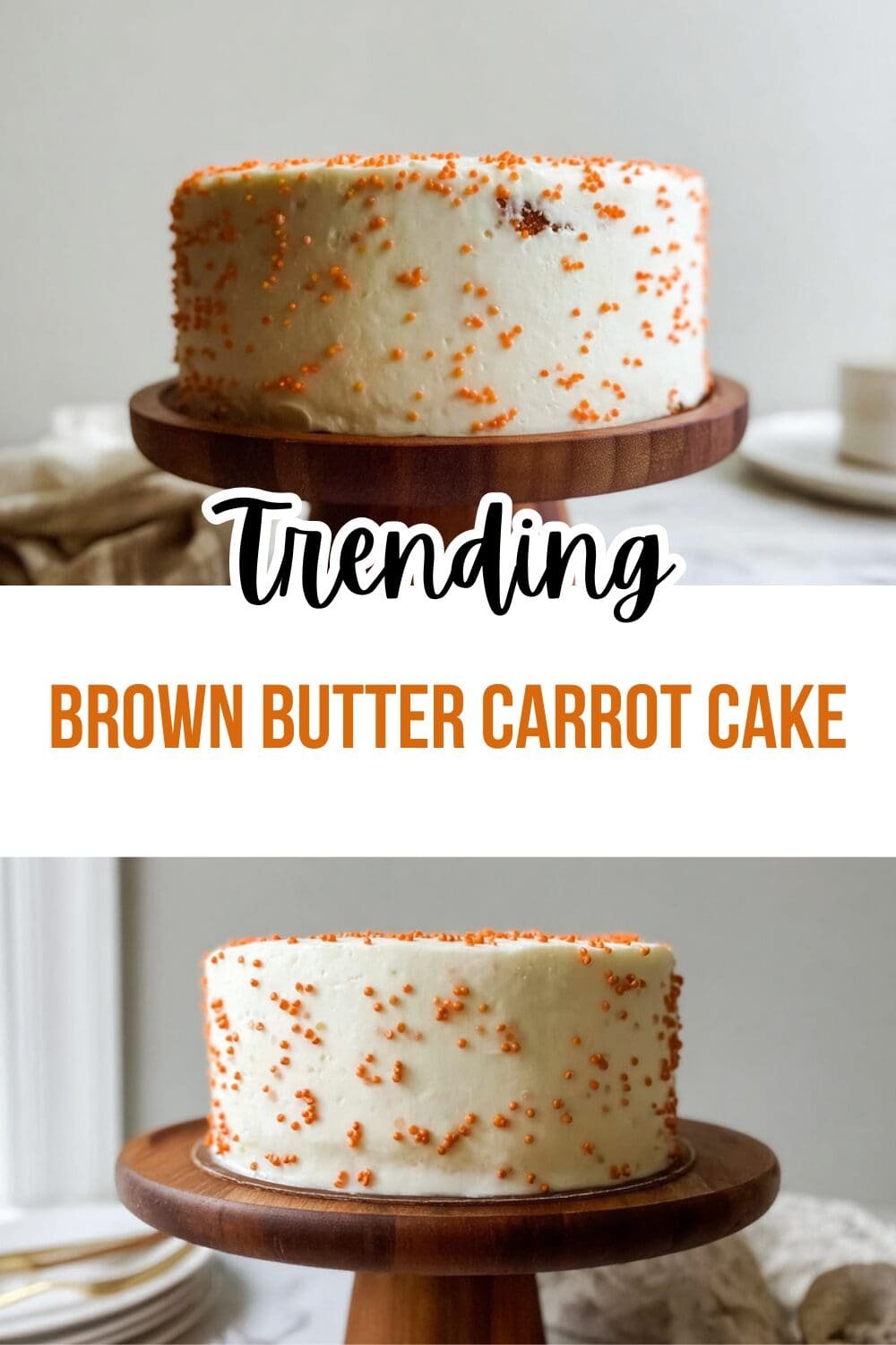 Brown Butter Carrot Cake