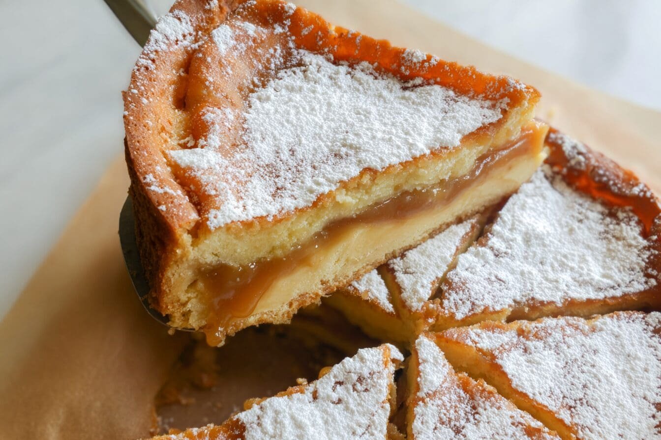 Caramel Gooey Butter Cake