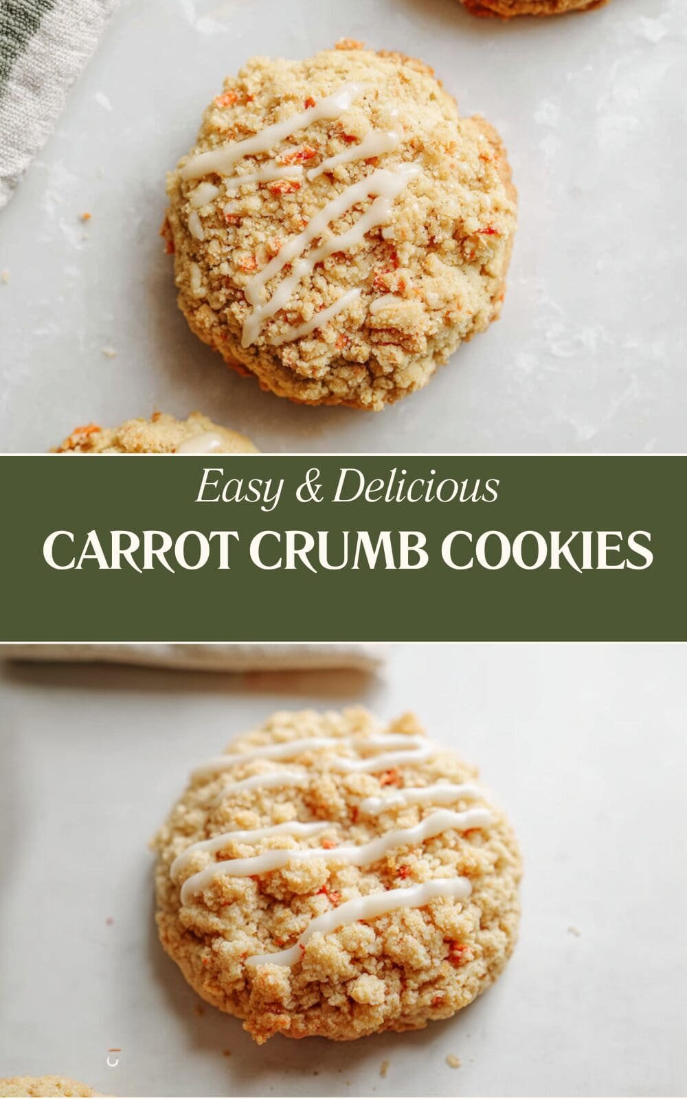 Carrot Crumb Cookies