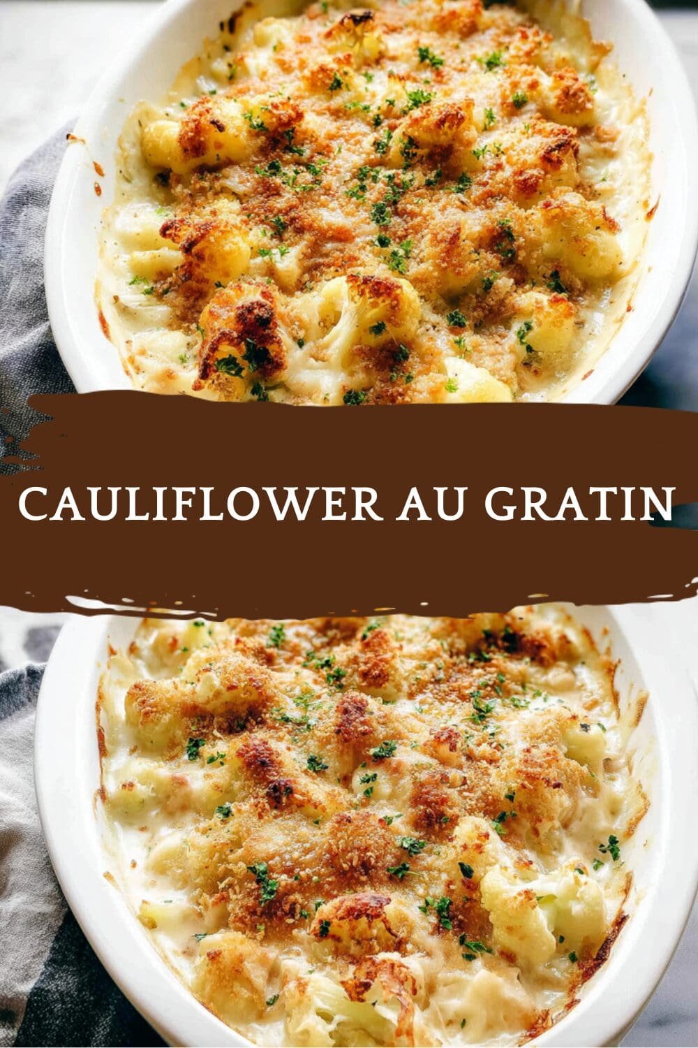 Cauliflower Au Gratin