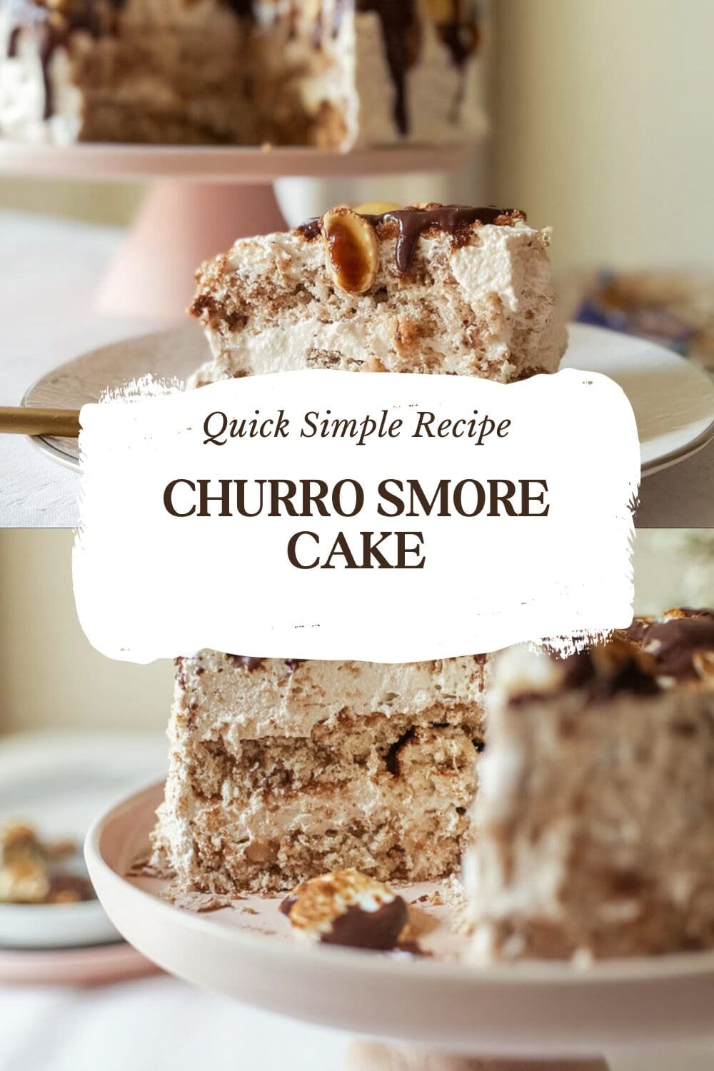 Churro Smore Cake