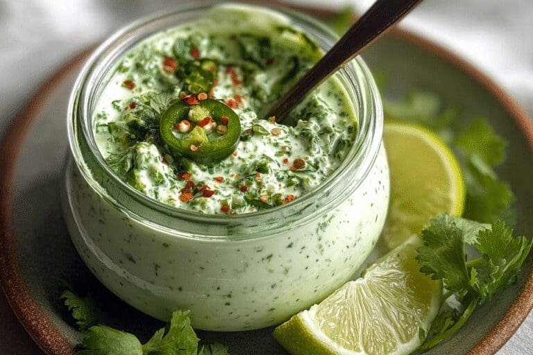Cilantro Garlic Jalapeno Lime Sauce 78.Png