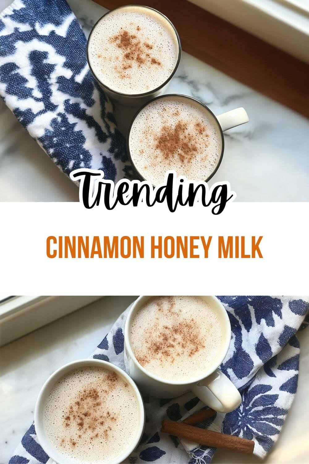 Cinnamon Honey Milk
