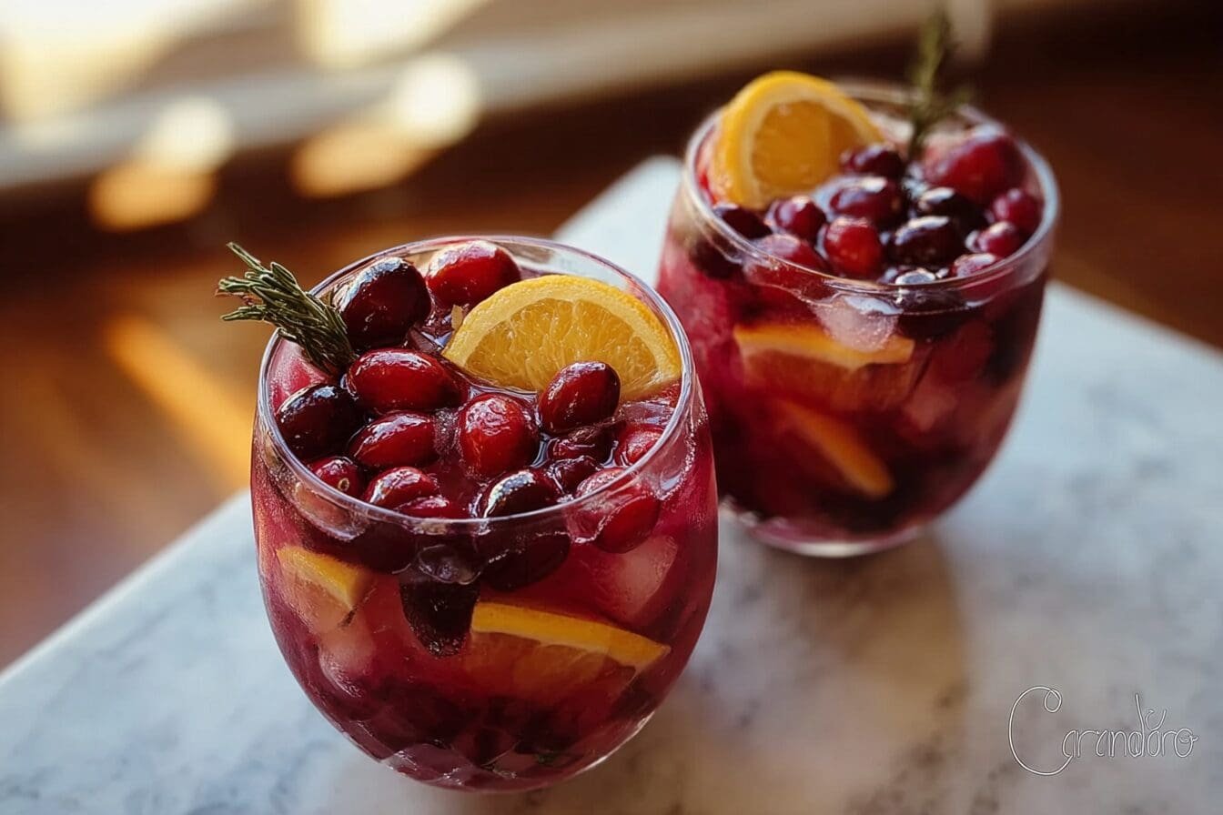 Cranberry Sangria