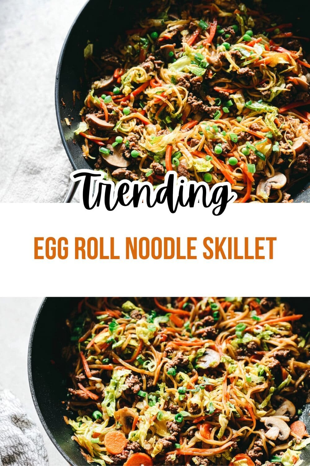 Egg Roll Noodle Skillet