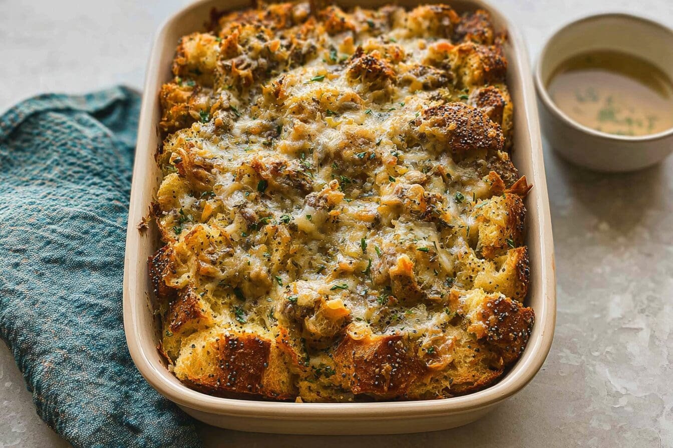 Everything Bagel Breakfast Casserole Quick Family Favorite 6 Everything Bagel Casserole