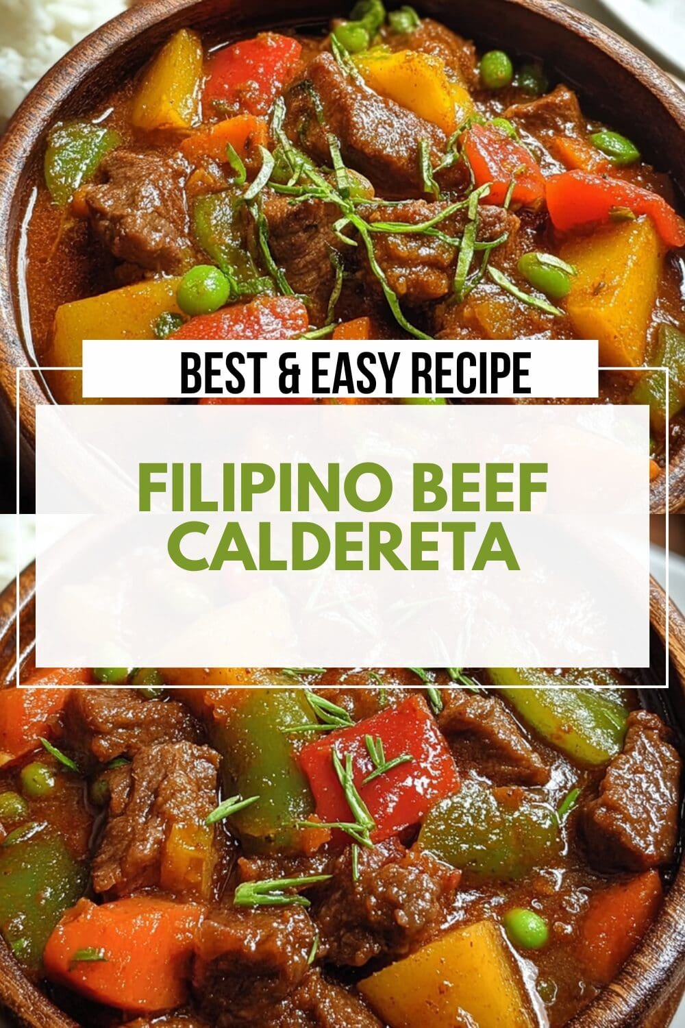 Filipino Beef Caldereta