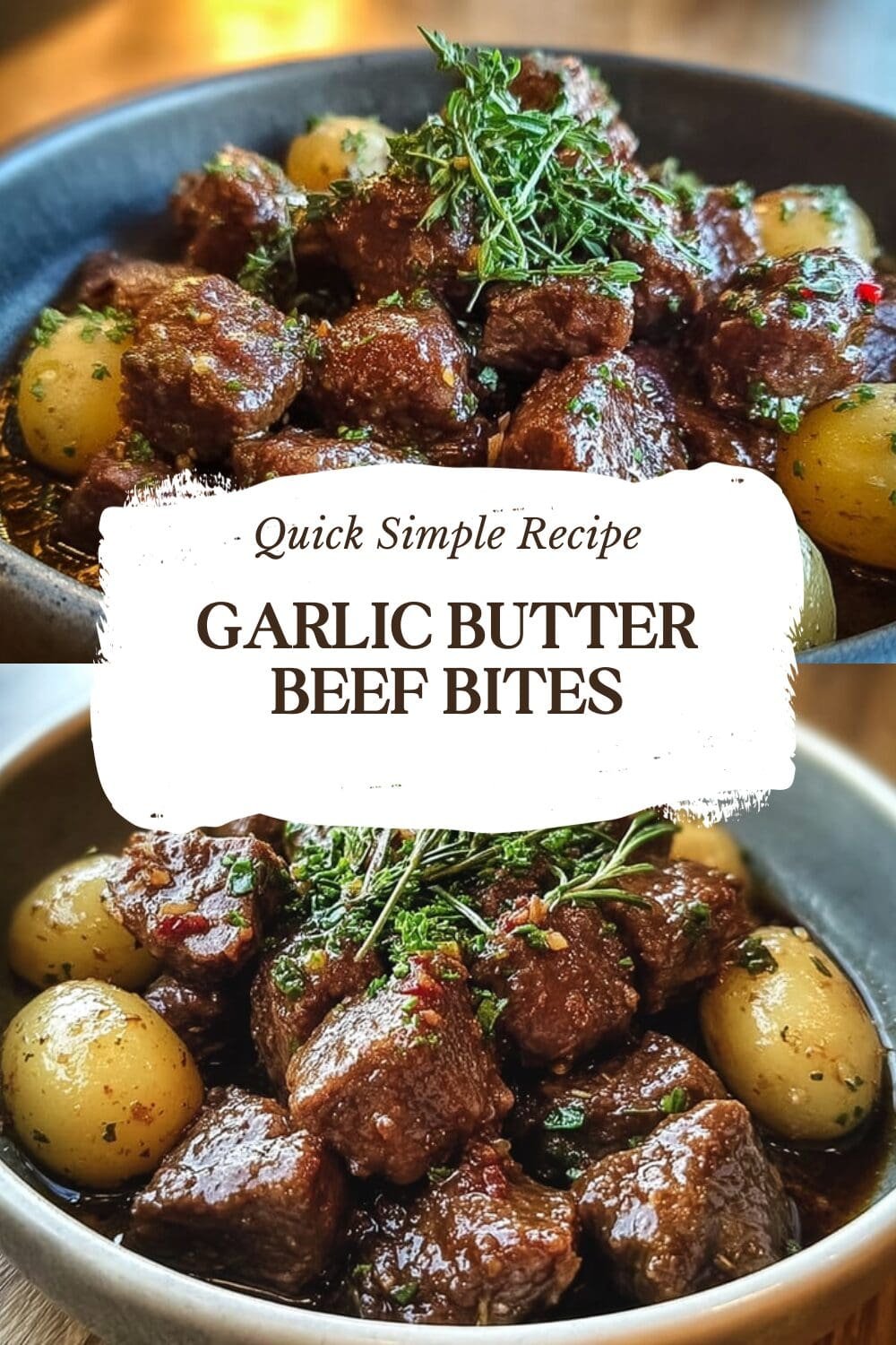 Garlic Butter Beef Bites