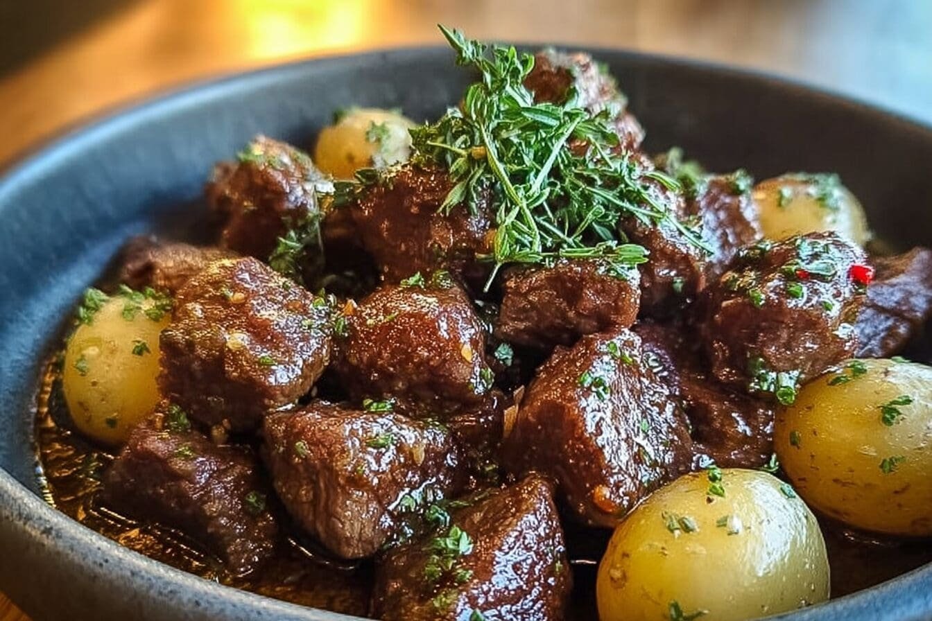 Garlic Butter Beef Bites