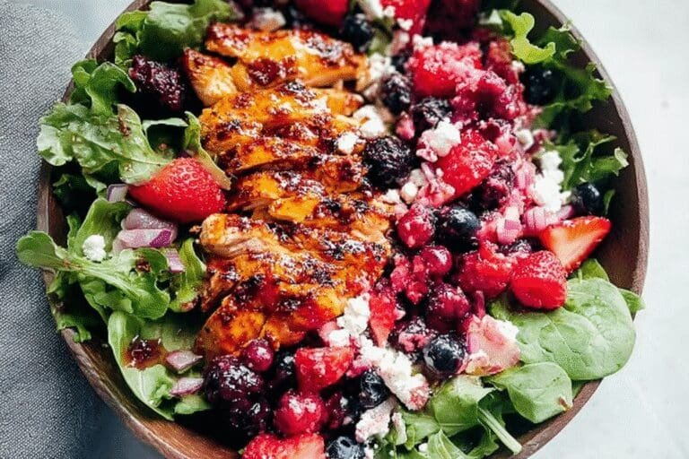 Grilled Berry Feta Chicken Salad 13.Png