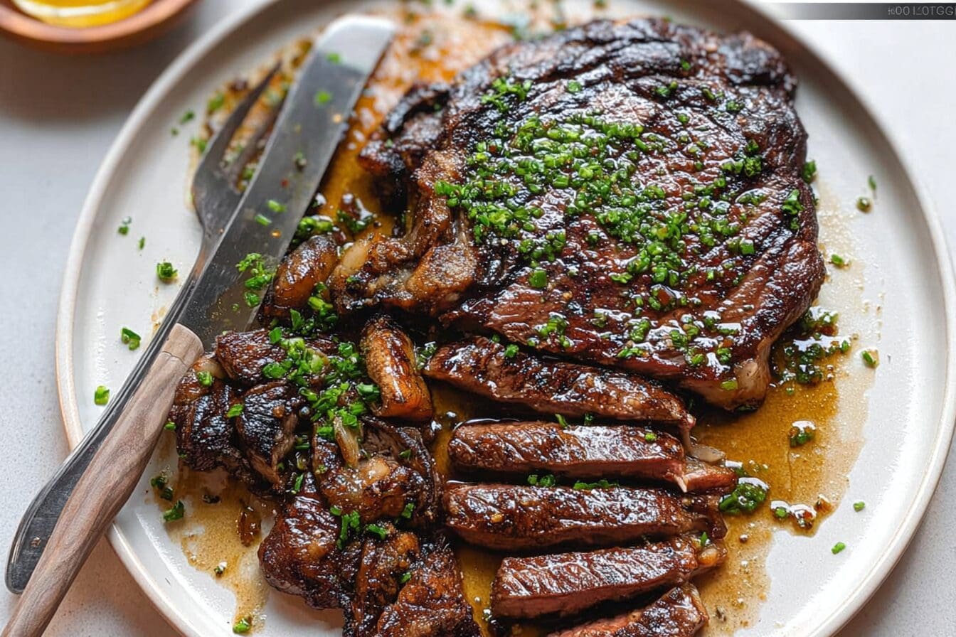 Grilled Bourbon Steak