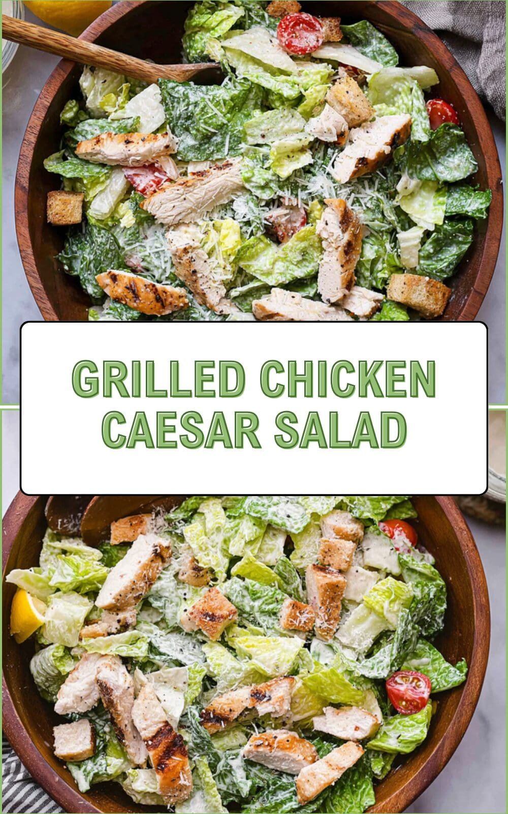 Grilled Chicken Caesar Salad