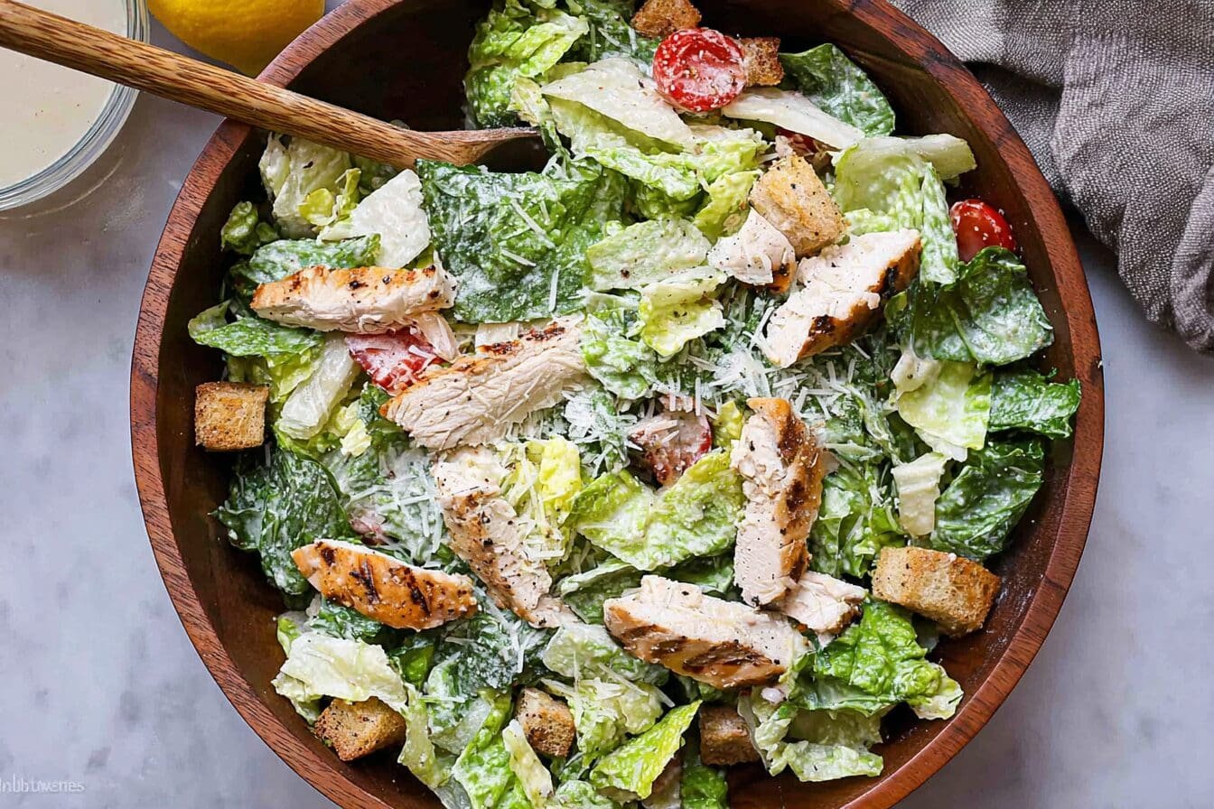 Grilled Chicken Caesar Salad