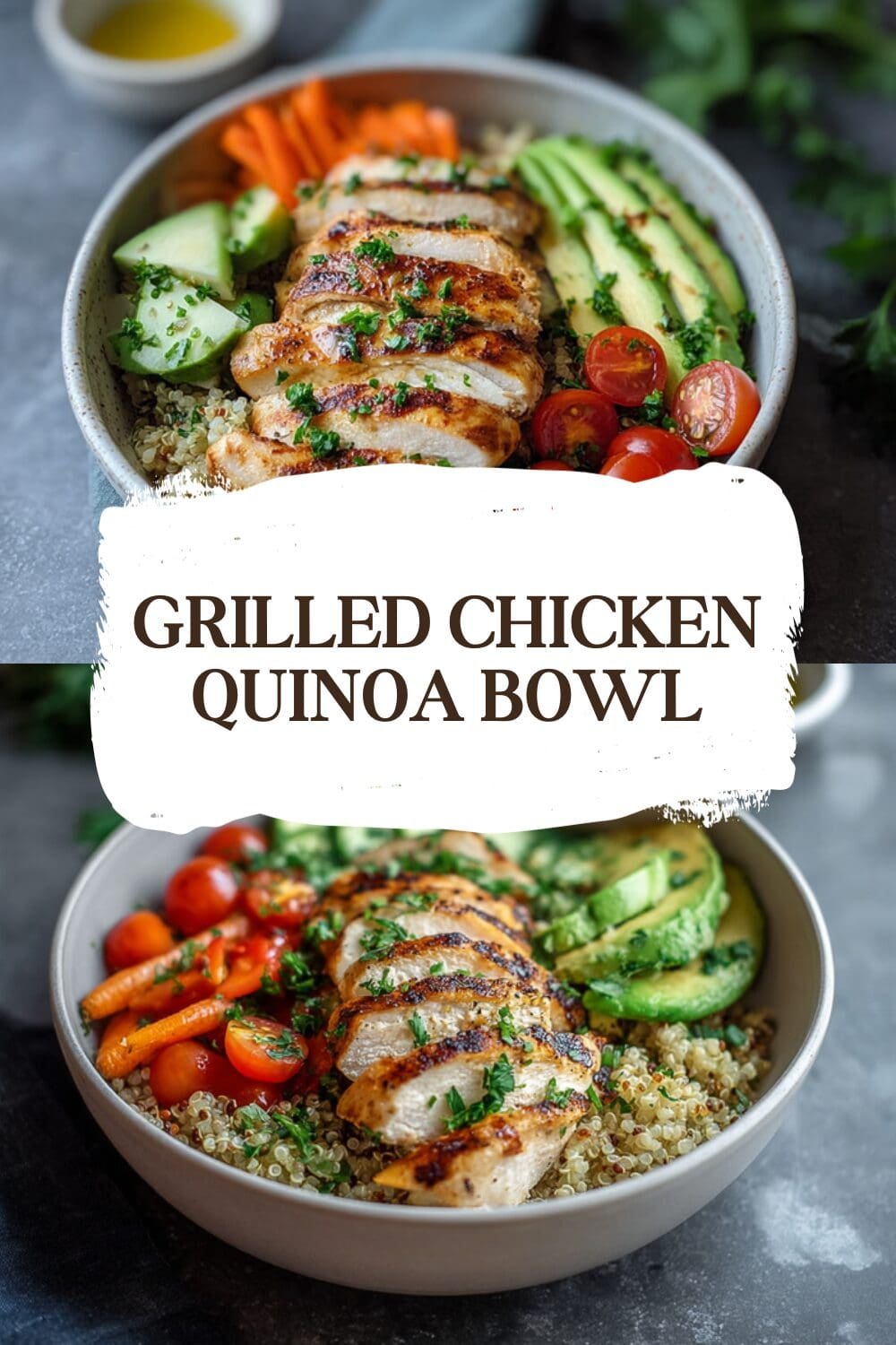 Grilled Chicken Quinoa Bowl