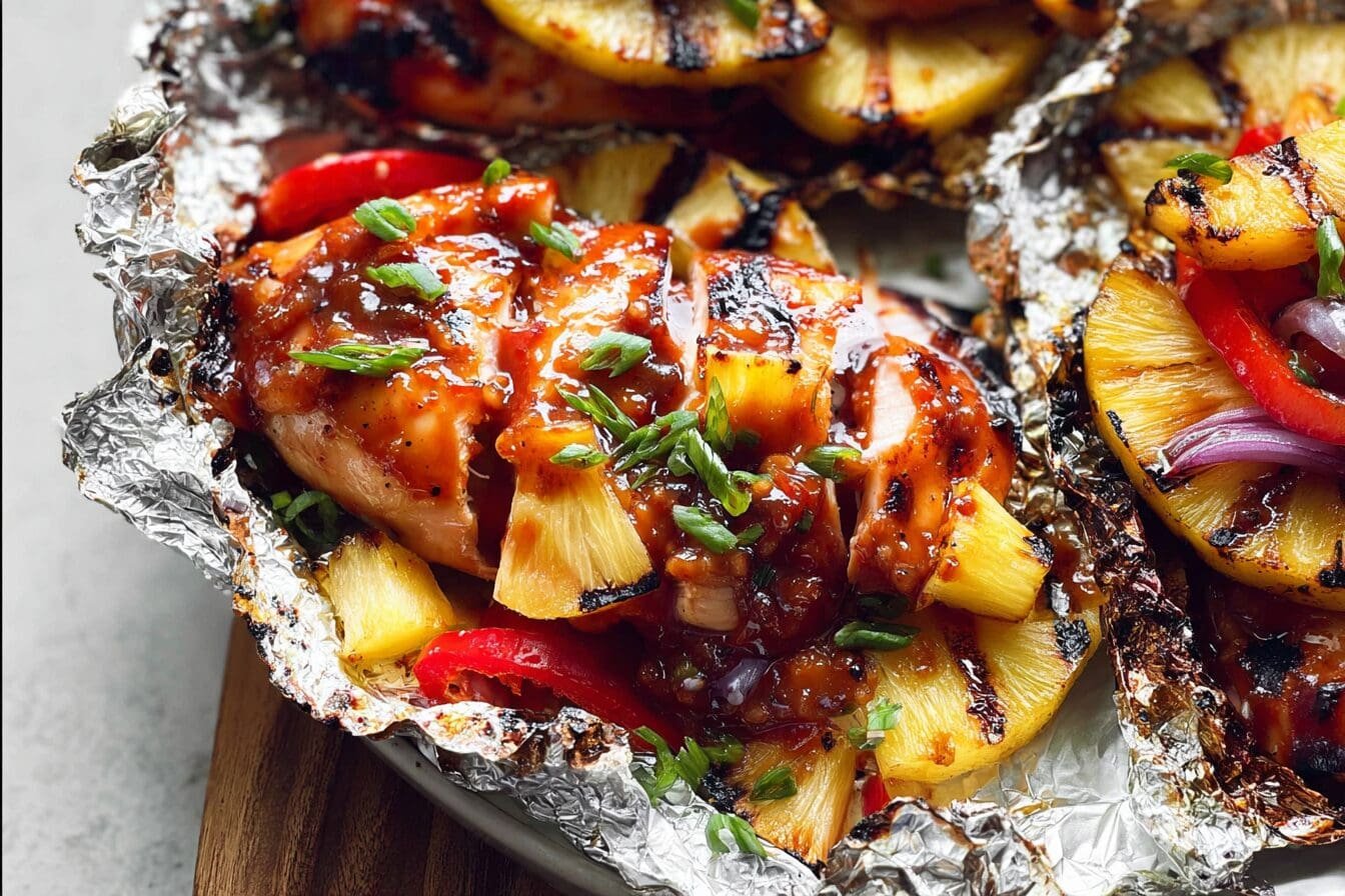Grilled Hawaiian Barbecue Chicken