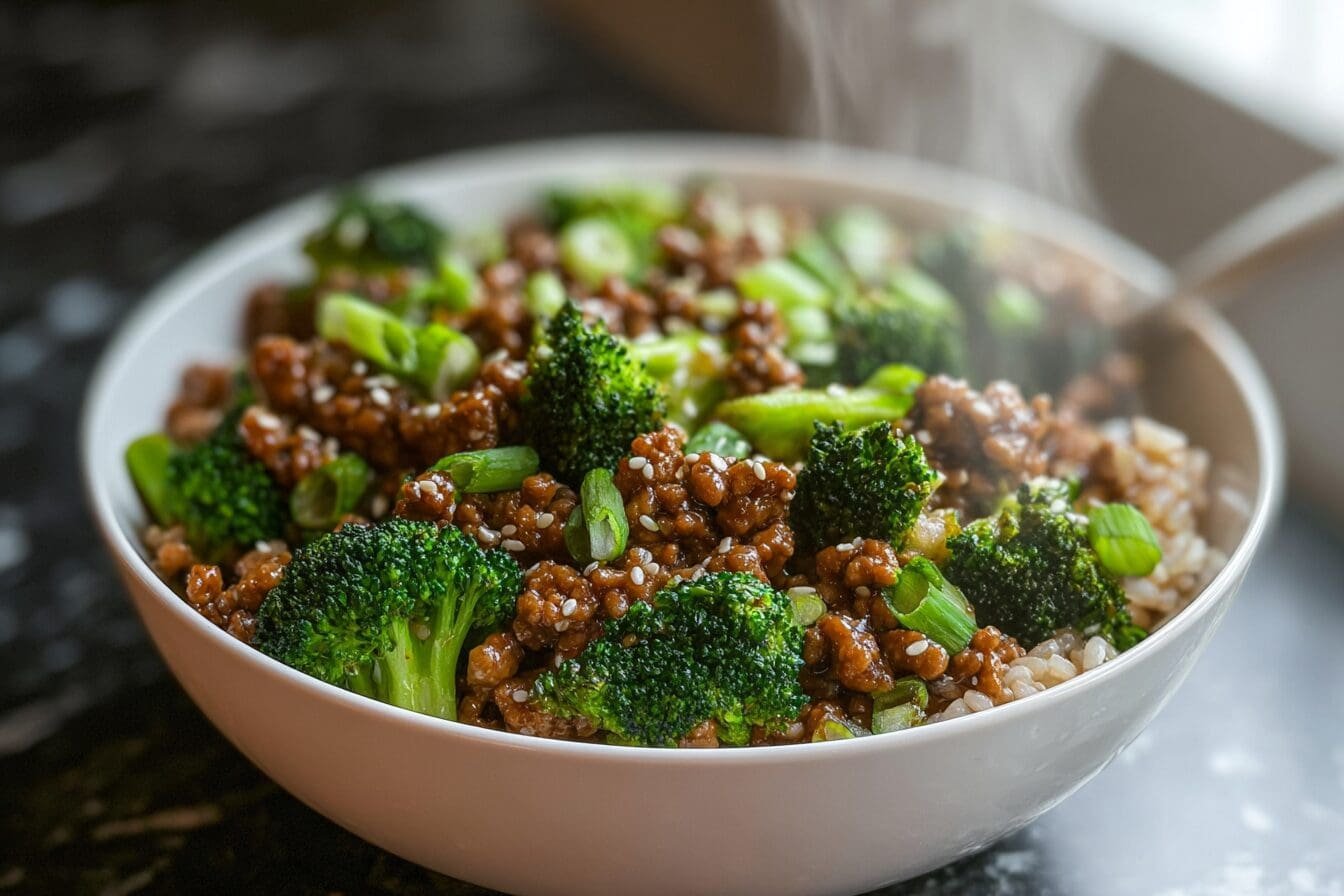 Ground Beef Broccoli Recipe