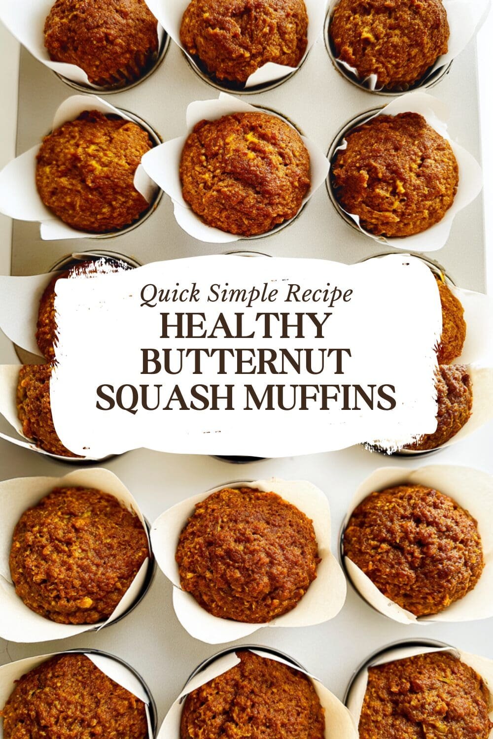 Healthy Butternut Squash Muffins