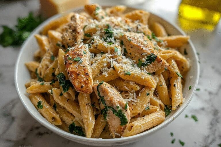 Healthy Garlic Parmesan Chicken Pasta 62.Png