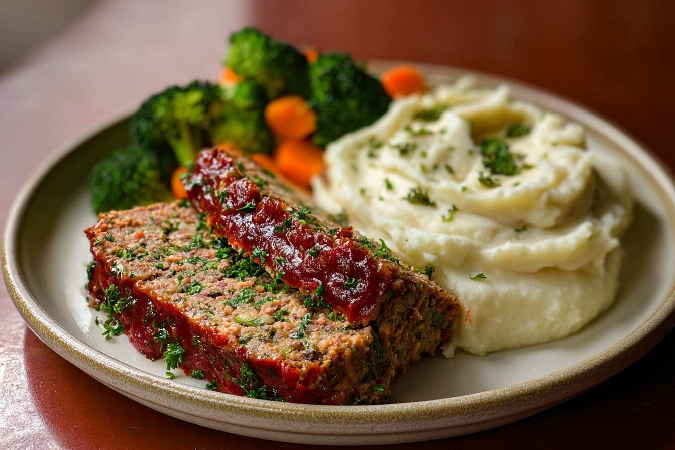 Healthy Meatloaf Mashed Potatoes