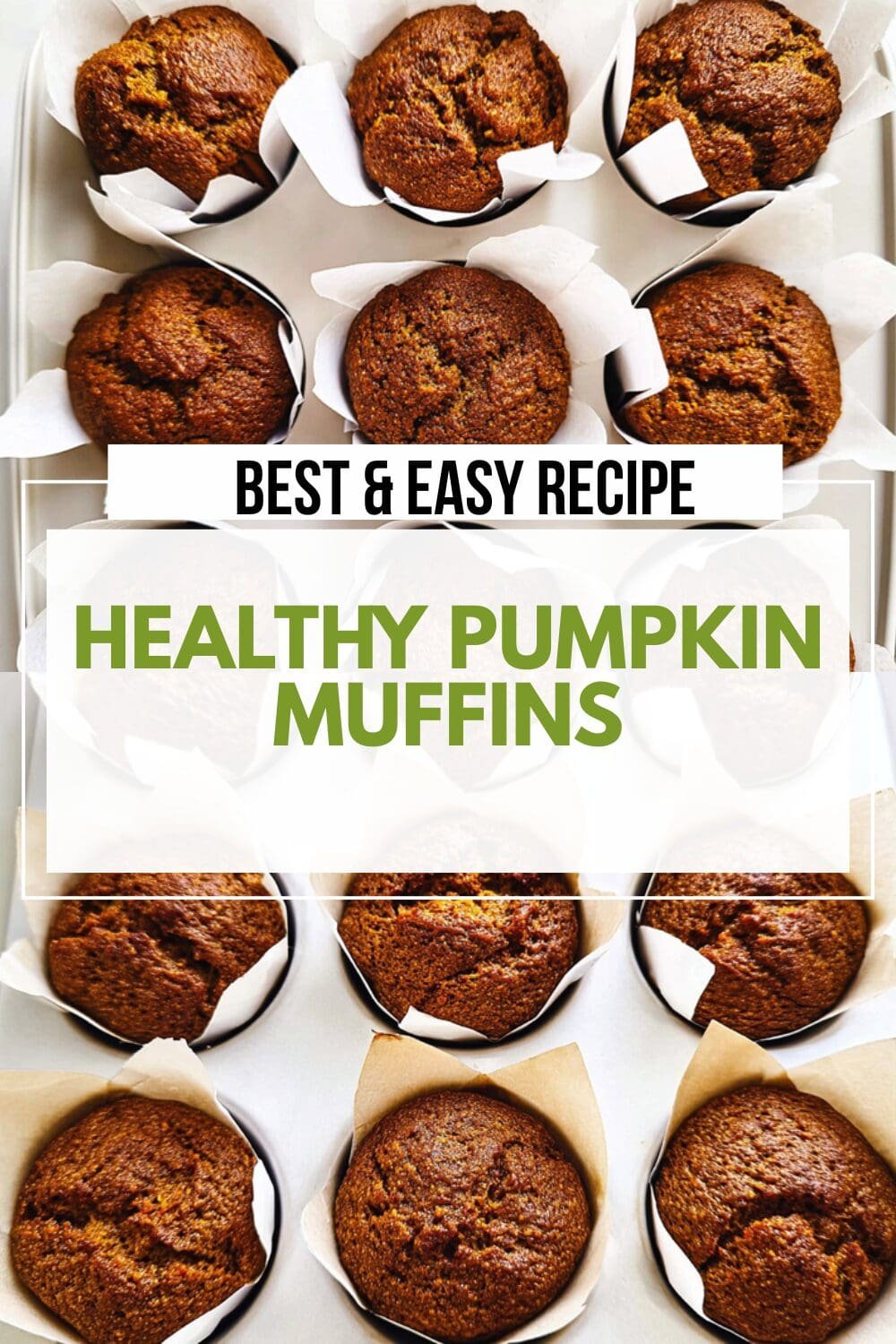 Healthy Pumpkin Muffins