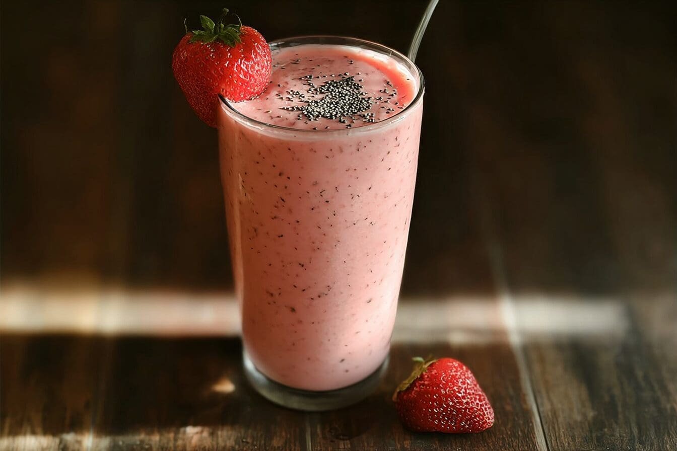 Healthy Strawberry Smoothie