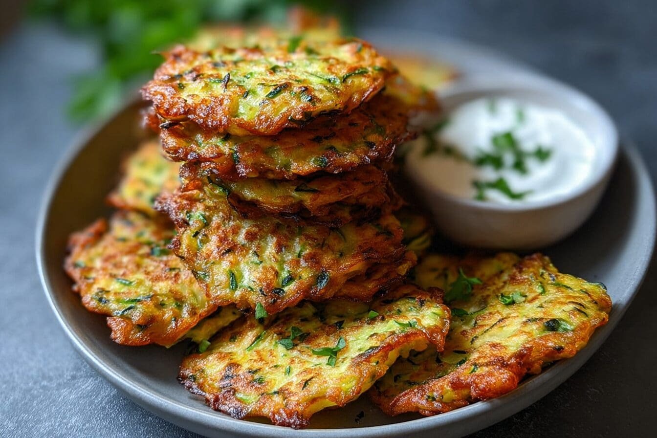 Healthy Zucchini Fritters