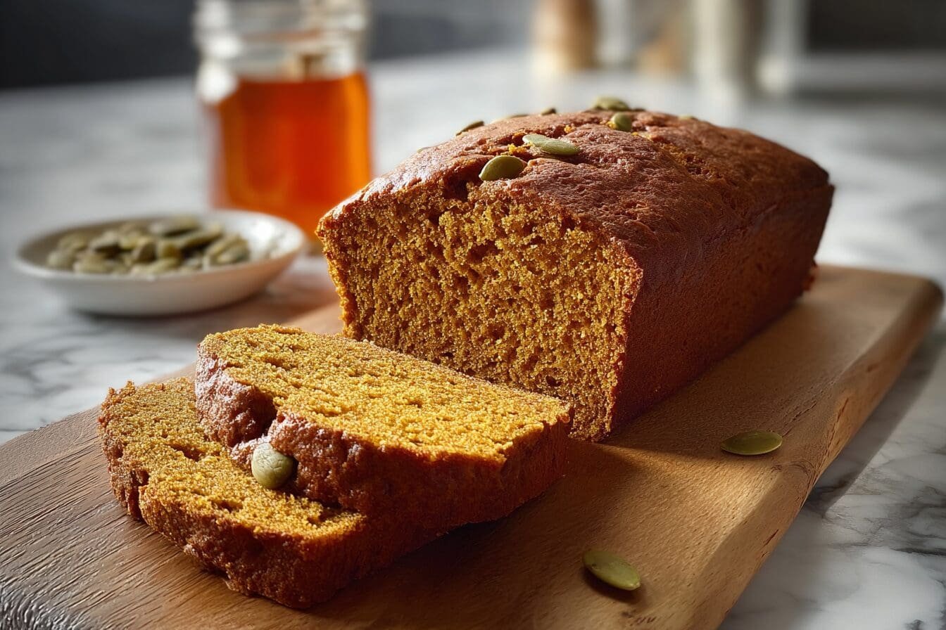 High Fiber Pumpkin Bread