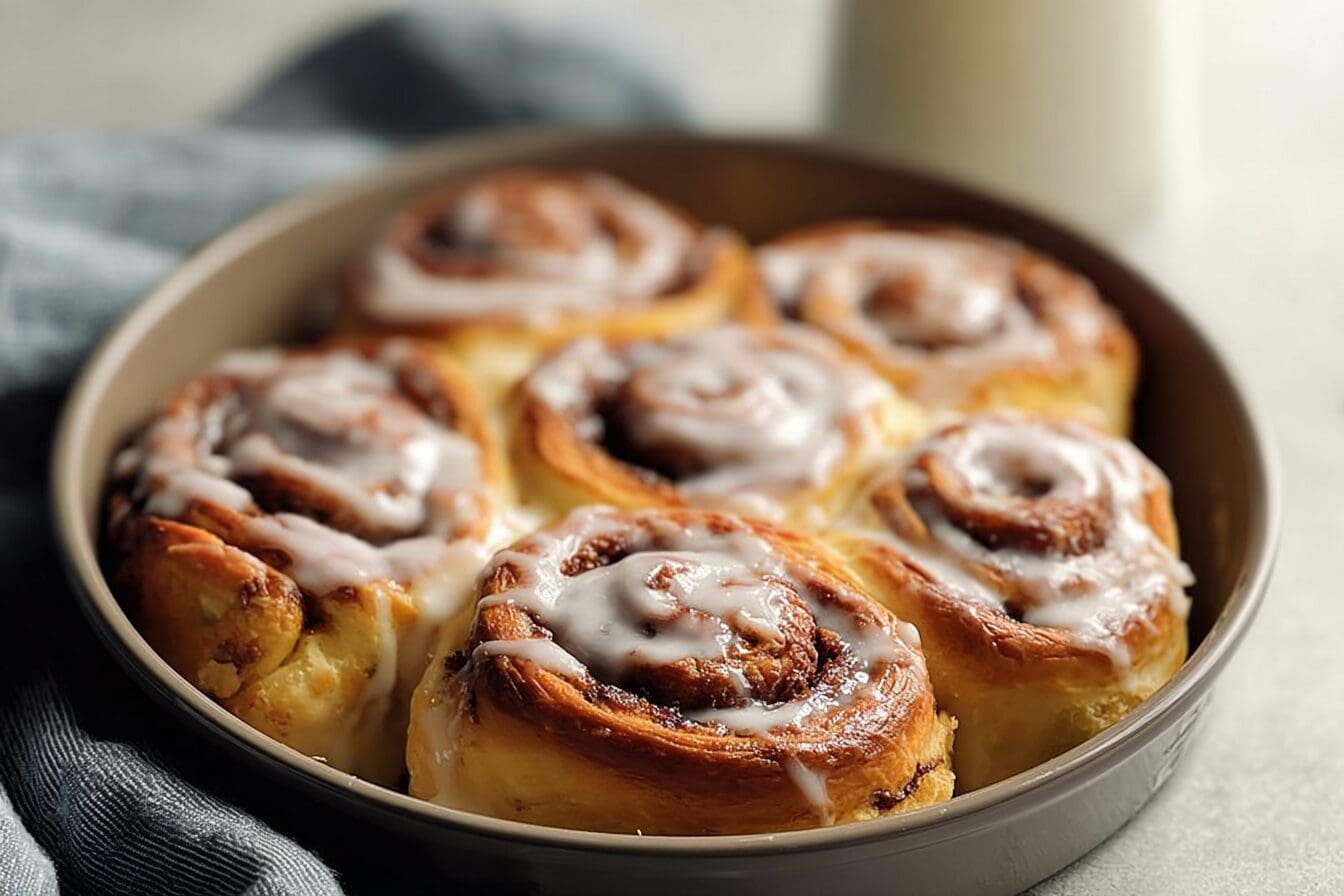High Protein Banana Bread Cinnamon Rolls