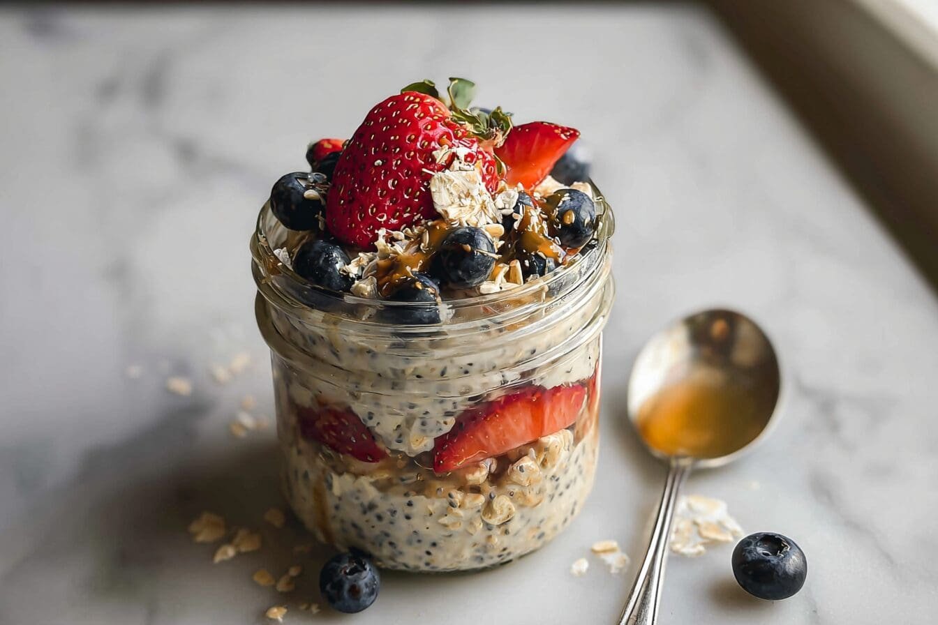 High Protein Overnight Oats