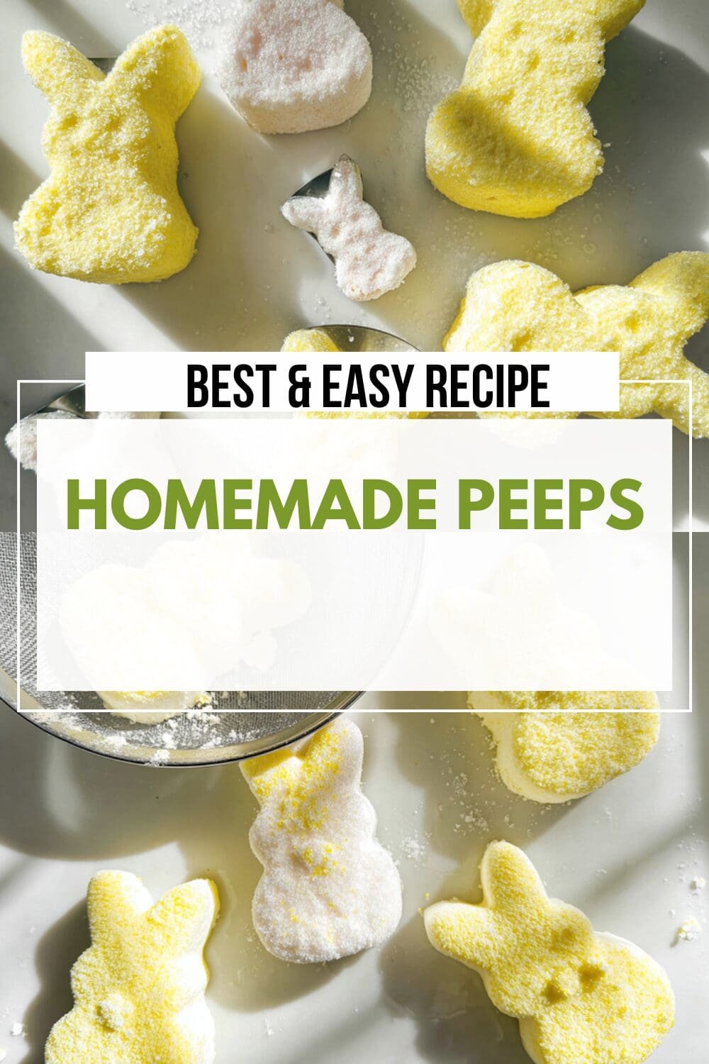 Homemade Peeps