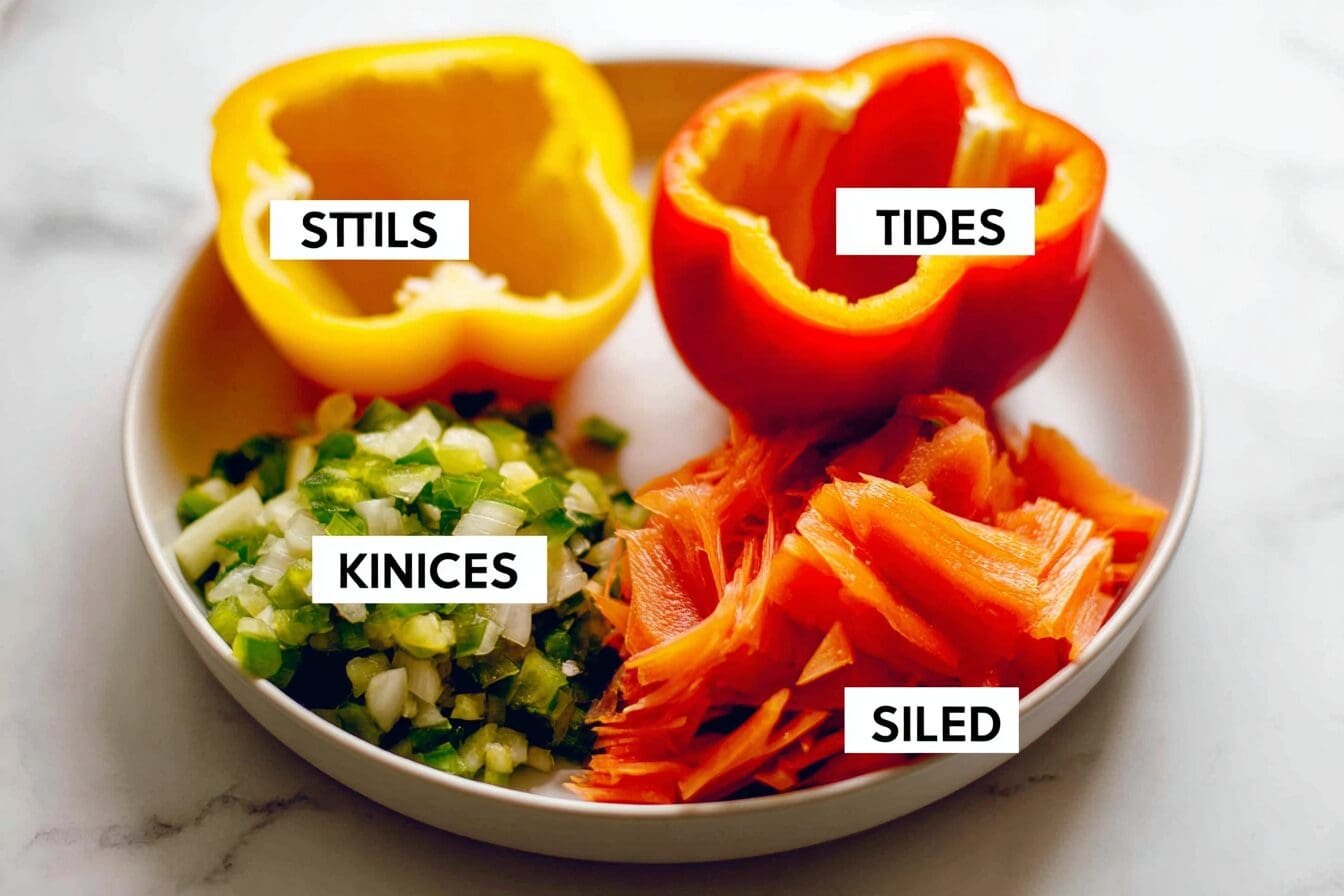 How To Cut A Bell Pepper