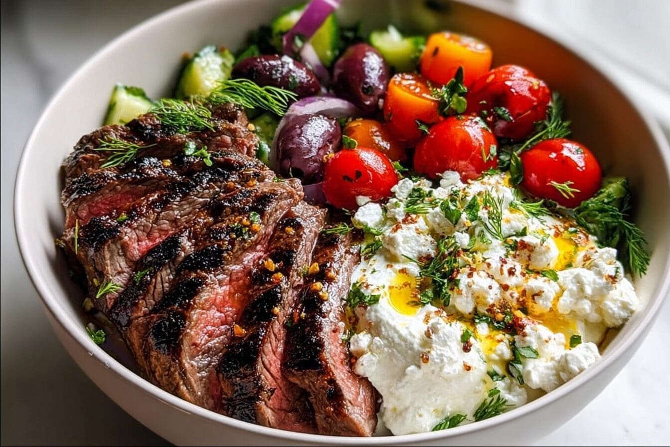 Mediterranean Steak Bowl
