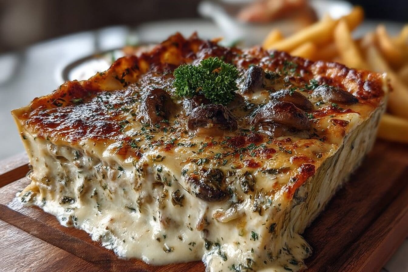 Mushroom Lasagna