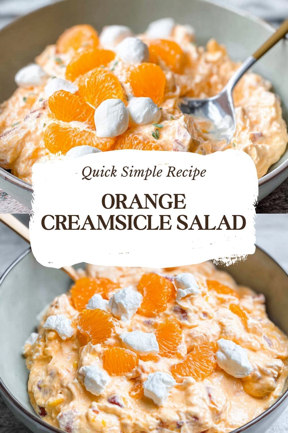Orange Creamsicle Salad