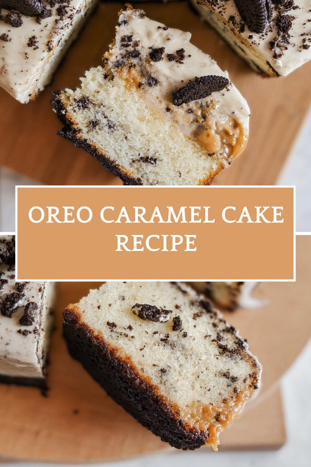 Oreo Caramel Cake Recipe