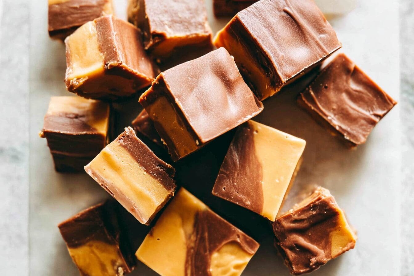 Peanut Butter Chocolate Fudge