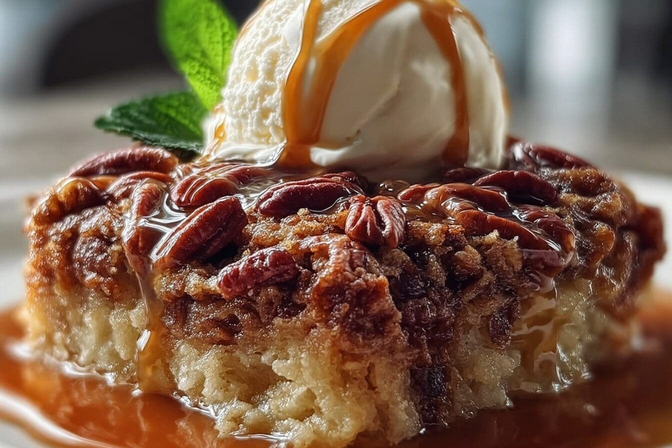 Pecan Pie Dump Cake