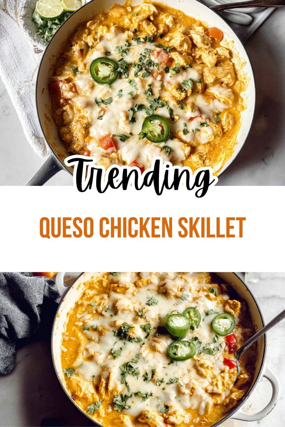 Queso Chicken Skillet
