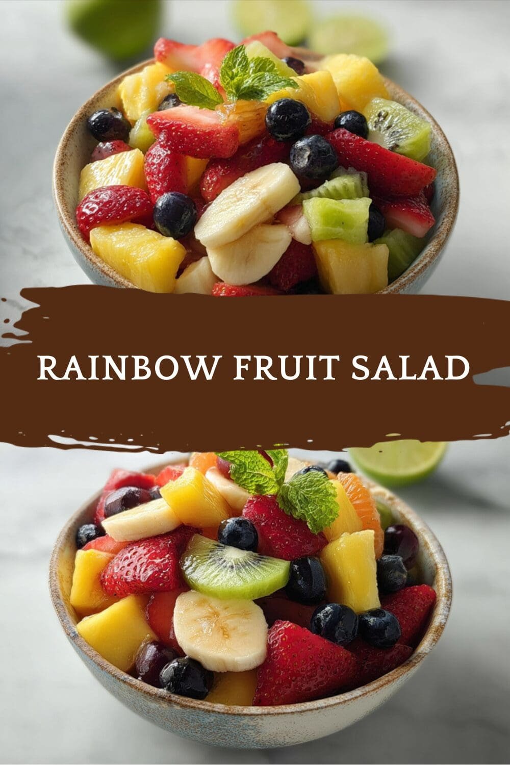 Rainbow Fruit Salad