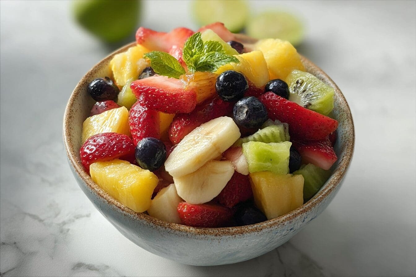Rainbow Fruit Salad
