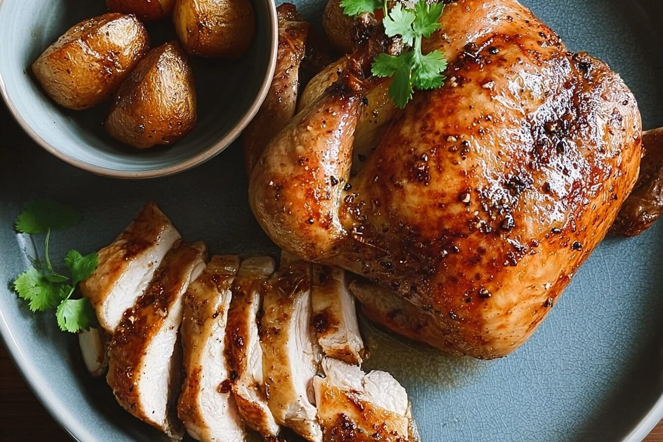 Salt And Pepper Roast Chicken