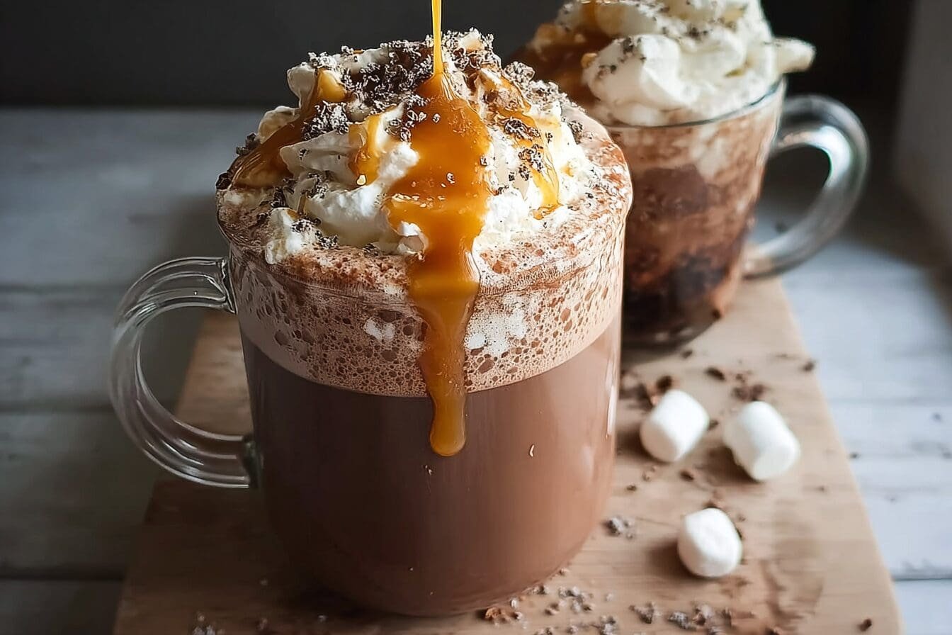 Salted Caramel Hot Chocolate