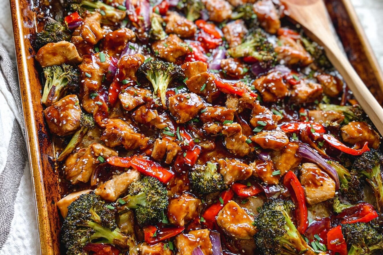 Sheet Pan Teriyaki Chicken